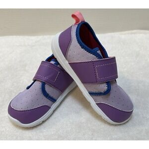 See Kai Run Basics Cruiser Washable Sneaker Tennis Shoes Purple Toddler Sz 10
